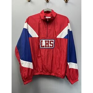 LHS Cheerleader Dance Vintage Jacket Womens Size XL Windbreaker Large Made‎ USA
